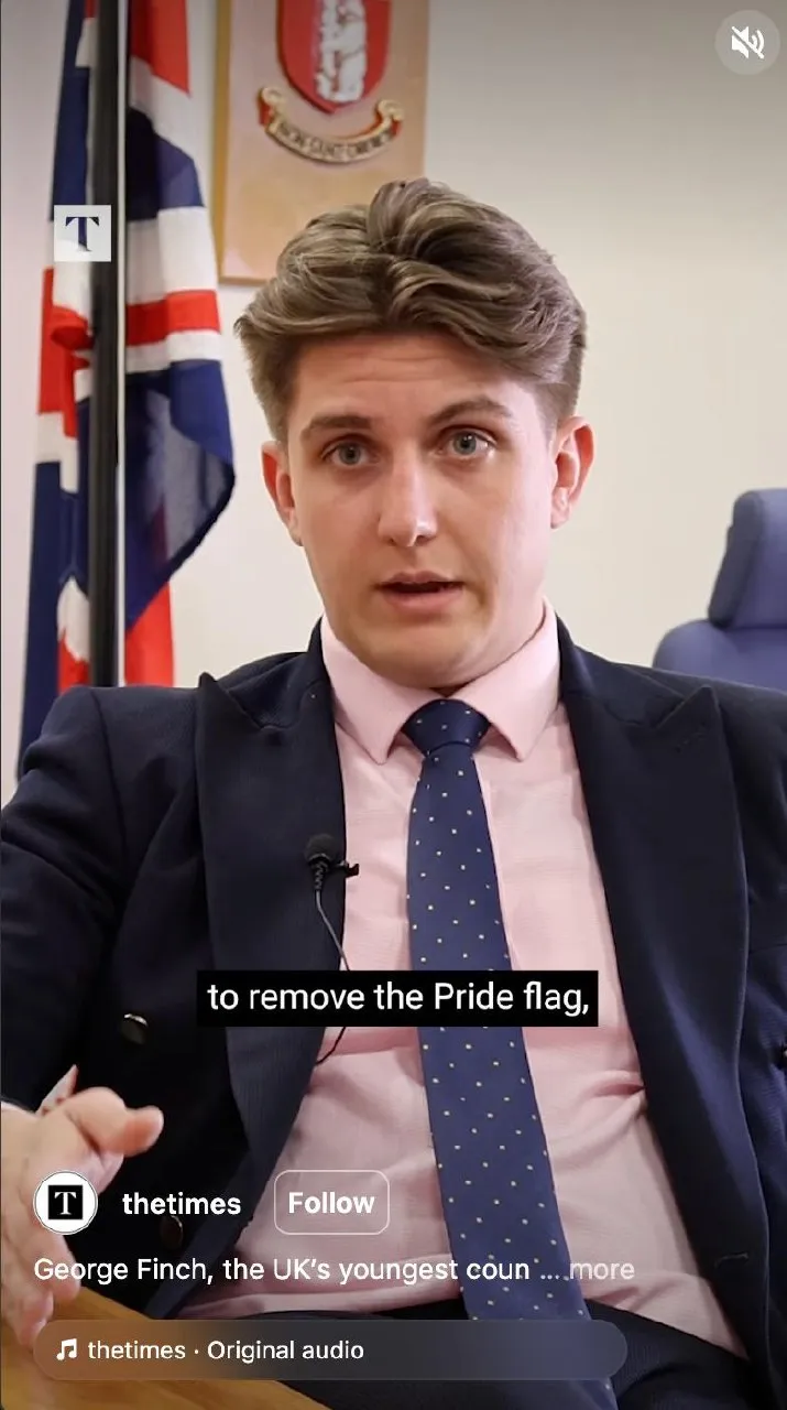 Does George Finch of Reform actually know what it means to be proud?