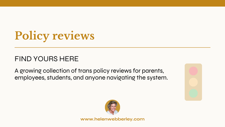 Policy reviews: find yours here