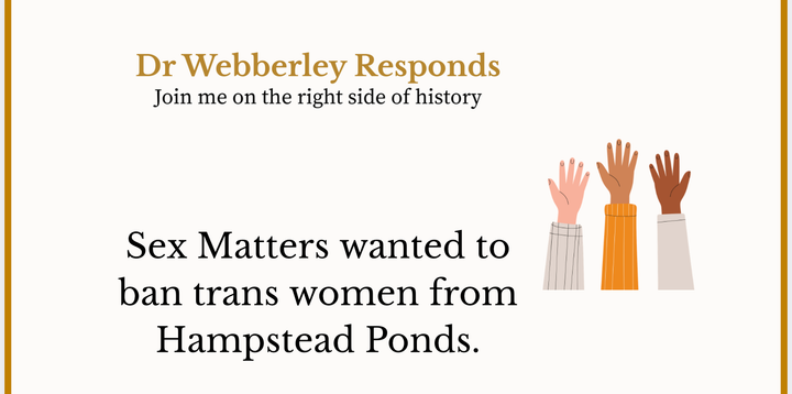 When you ask the people who actually use the pond...